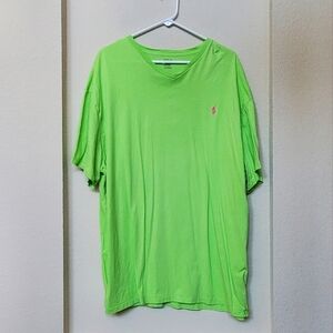 Polo Ralph Lauren Men's V Neck Tee.  Size 2XB
